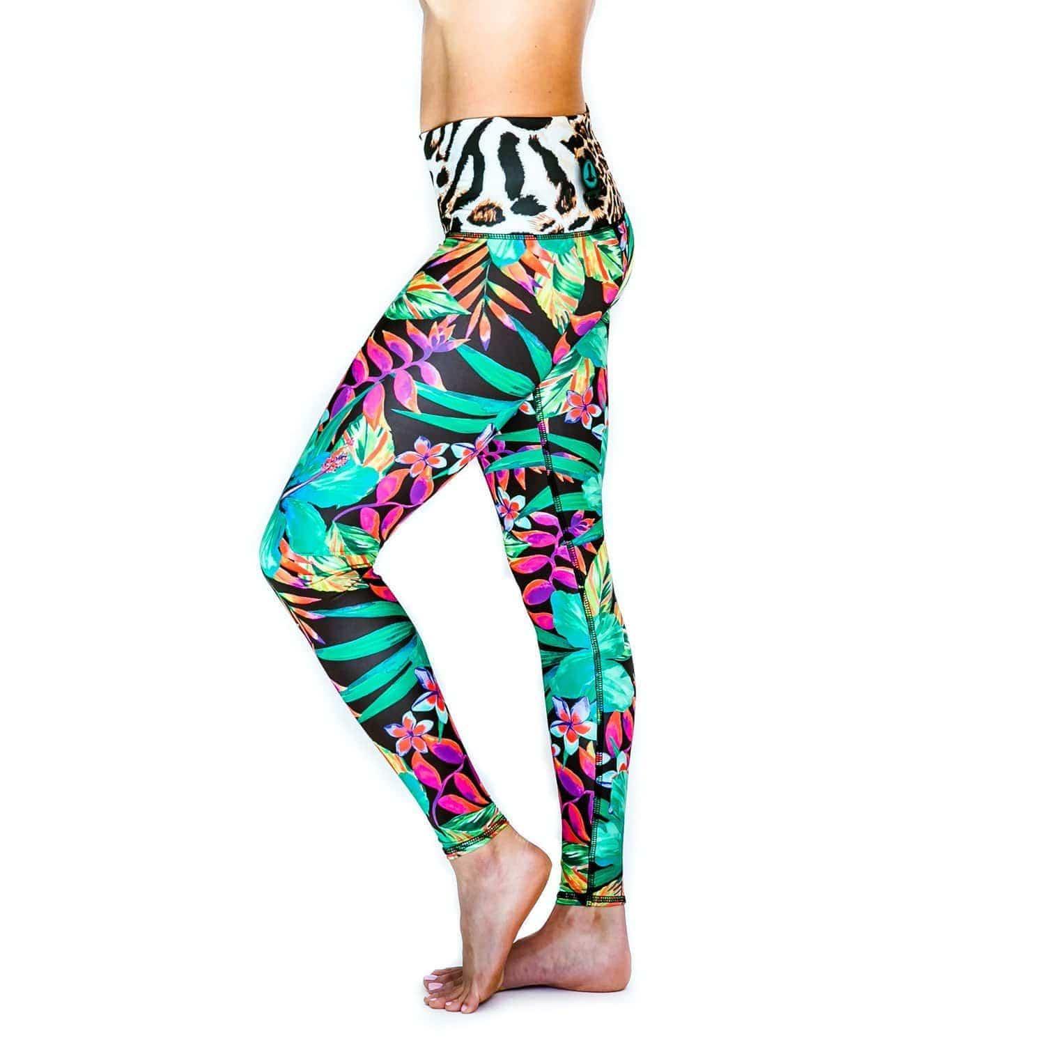 Active Wear Spiritgirl Activewear Tropical Bliss - Yoga Pants