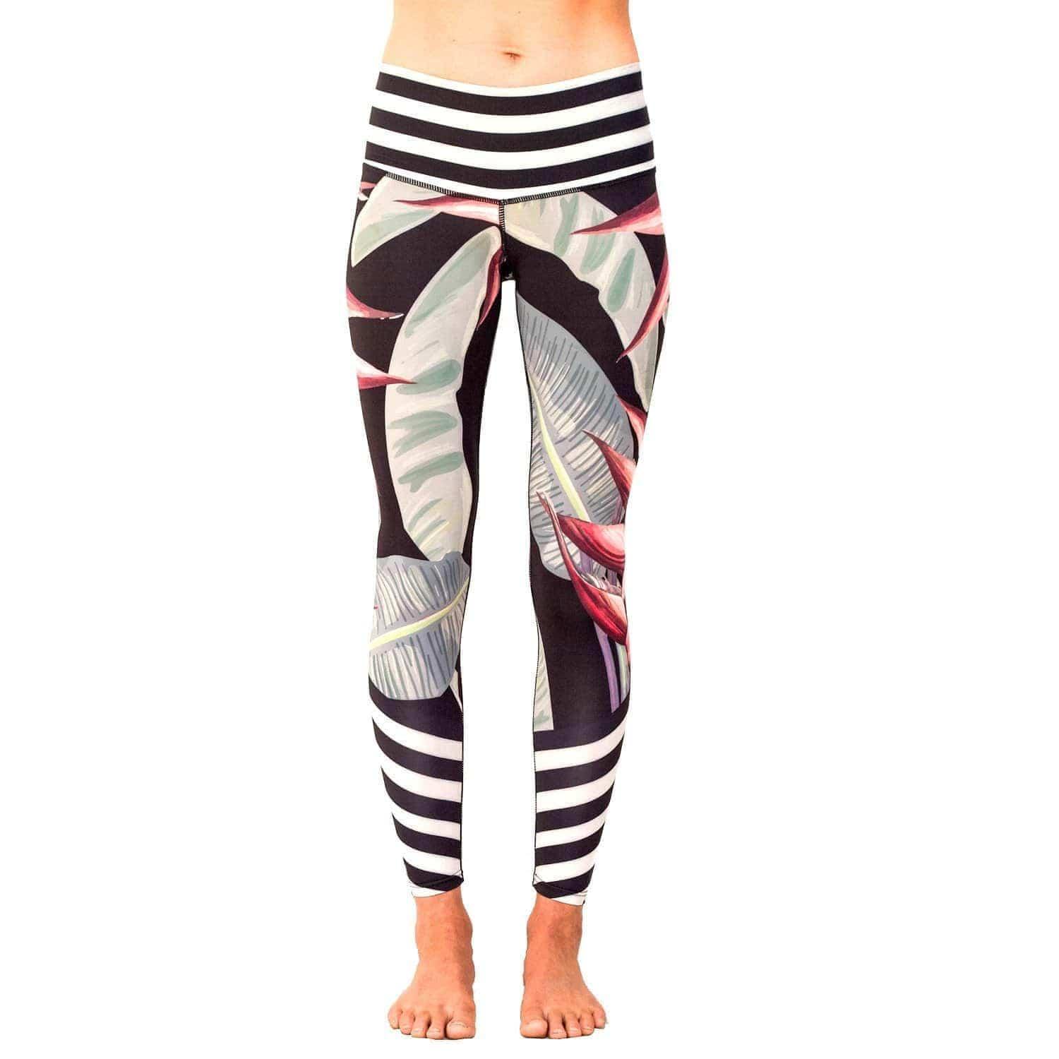 Active Wear Spiritgirl Activewear Women's high-waisted leggings - Birds Of Paradise X Small
